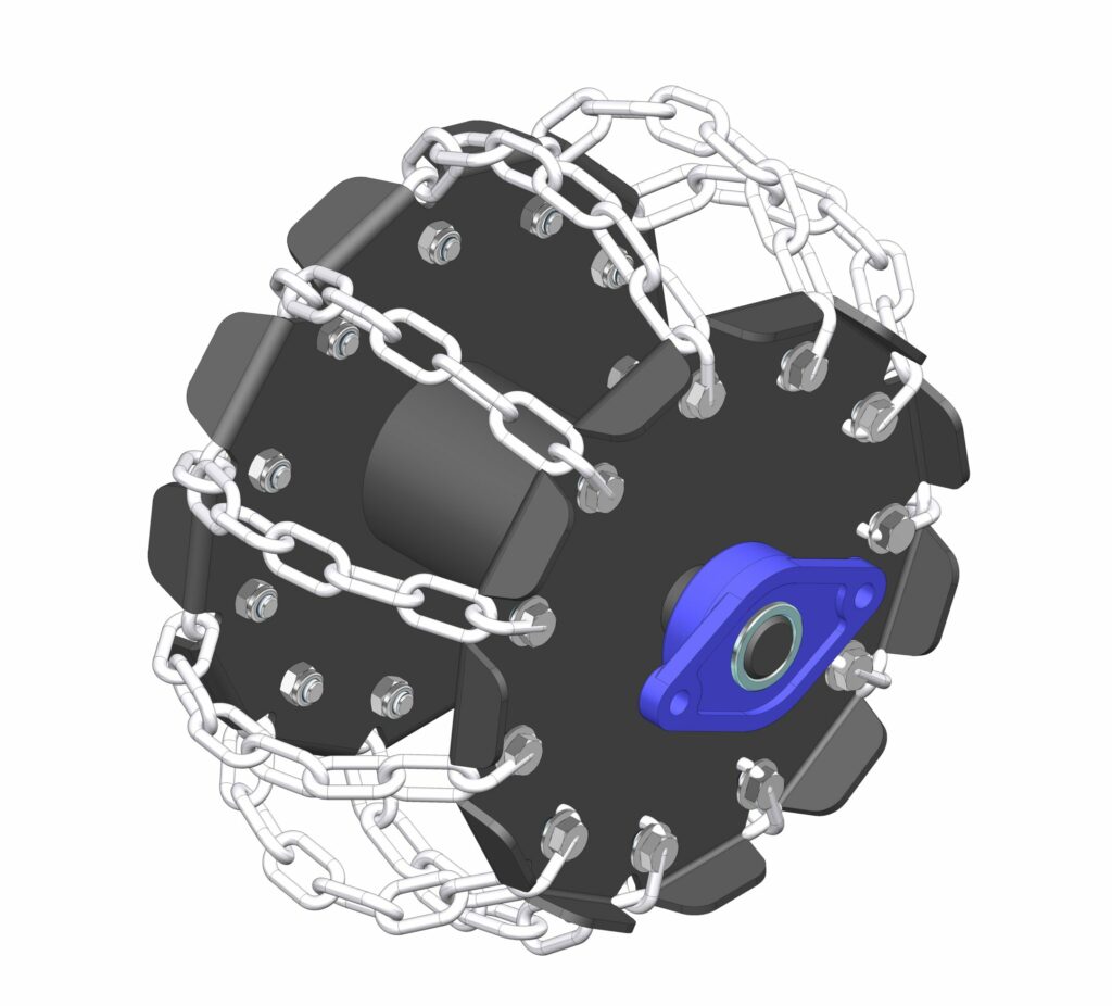 Rouleau à chaîne Ø340mm