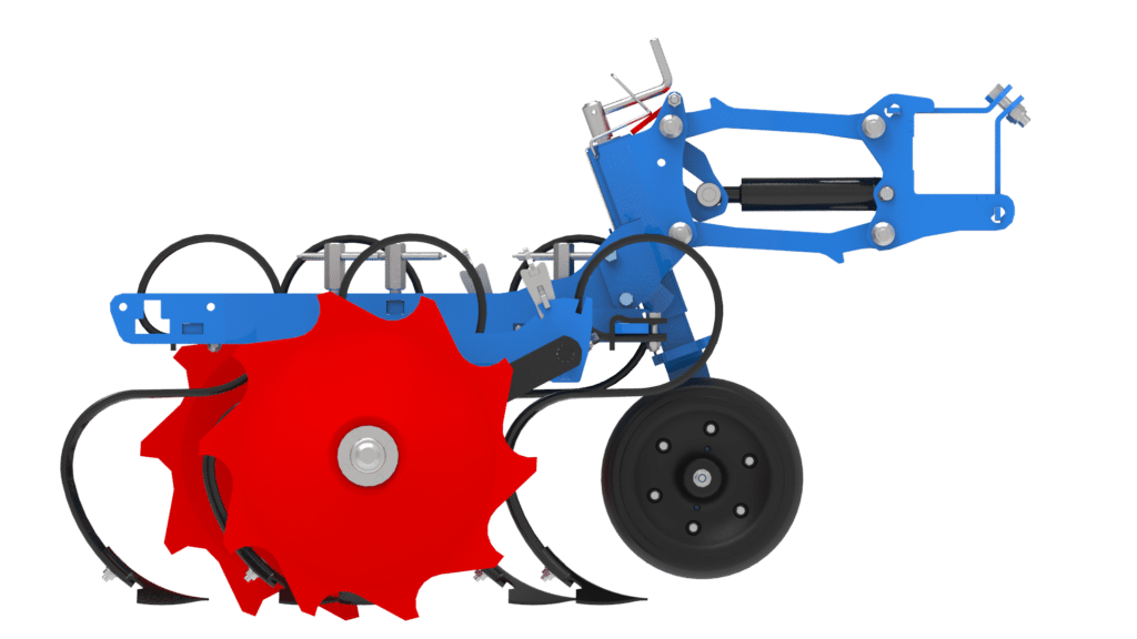 Relevage hydraulique-horizontal-position travail