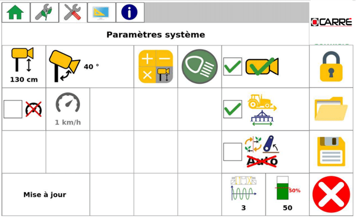 Interface de commande KIPLINE