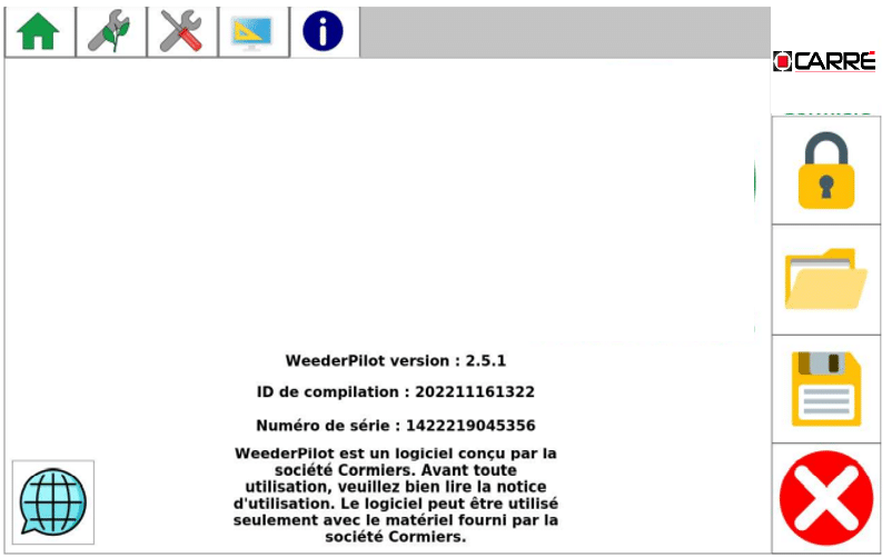 Interface de commande KIPLINE