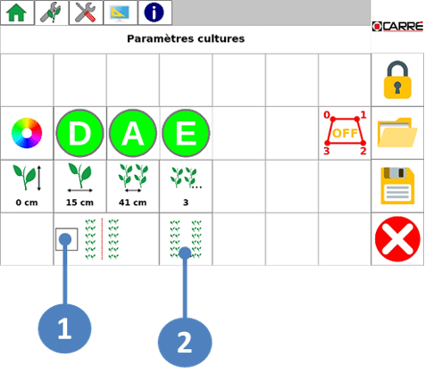 Interface de commande KIPLINE