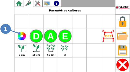 Interface de commande KIPLINE