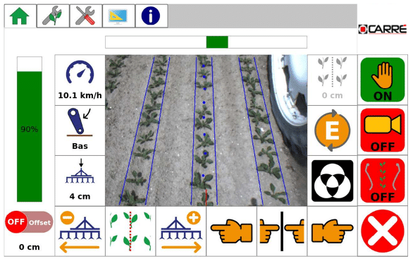 Interface de commande KIPLINE