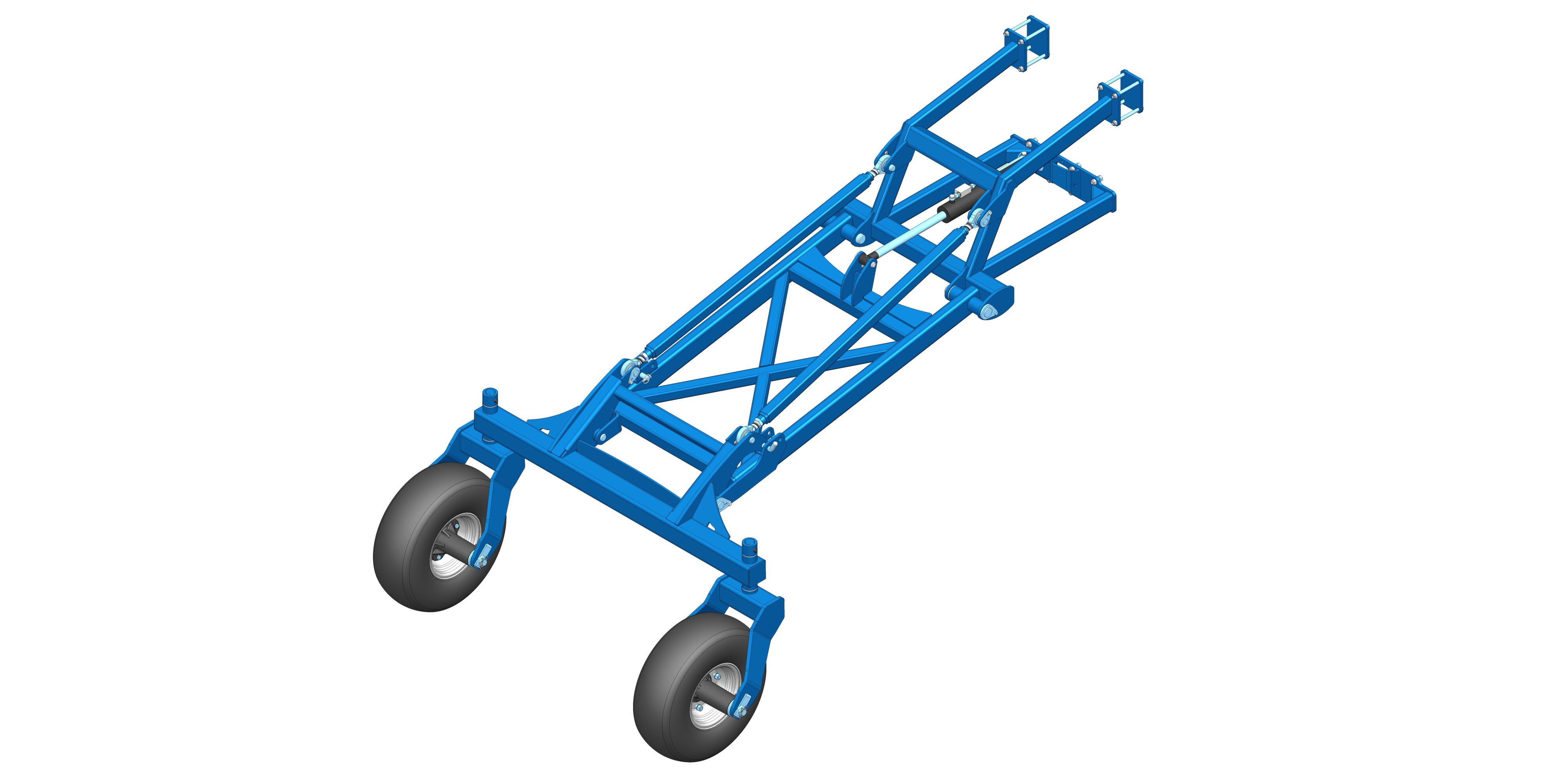 Roue de transport pour poutre grande largeur