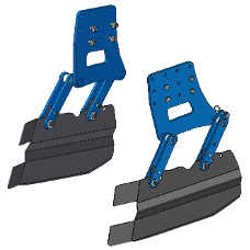 Paire de déflecteurs latéraux CULTI 4000