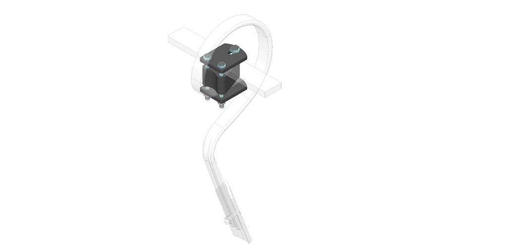 Jeu de 1 bride pour abaisser dent 32x12 (45mm)
VIBROCULTEURS