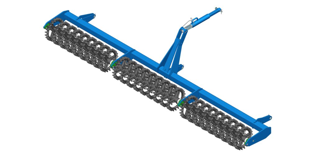 Simple rouleau croskillette fonte Ø290mm